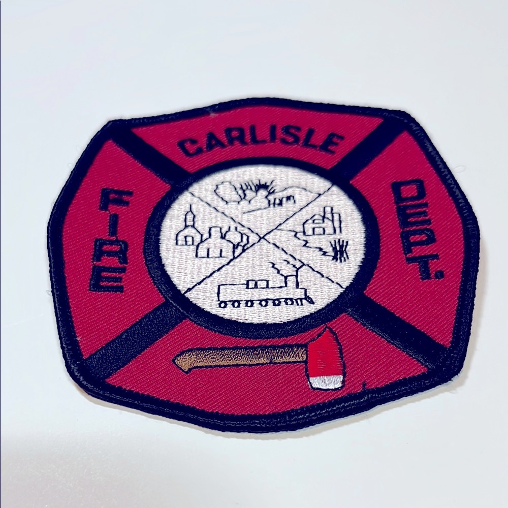 🔥 Carlisle Fire Department Rescue EMT Pennsylvania Embroidered Patch